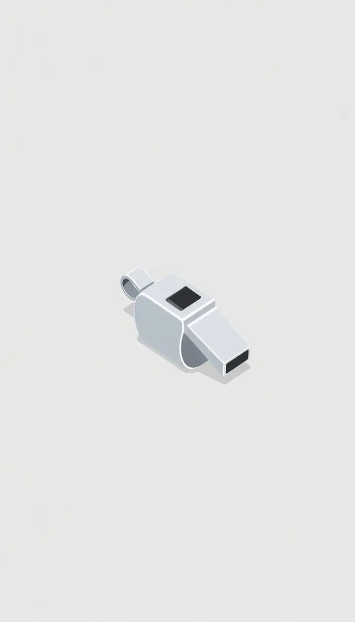 笛のクローズアップ、シンプルなイラスト