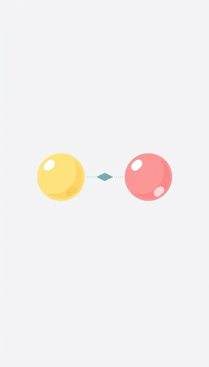酵素と成分が混ざり合い、ガスの粒子になる図