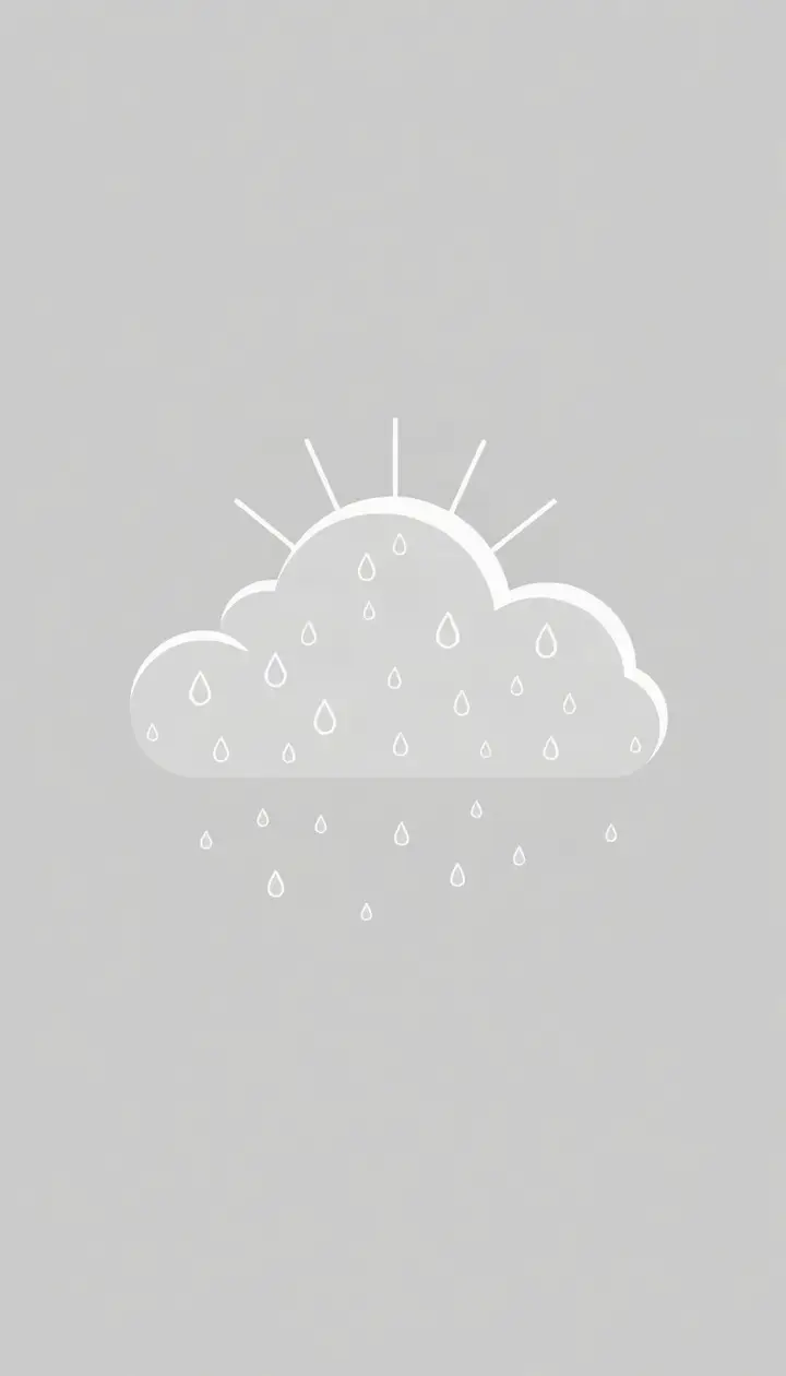 雲の中で光がたくさんの水滴に当たって四方八方に散乱するイメージ